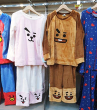 [LINE X BT21] Winter Fleece Pajamas Set (Free Shipping)
