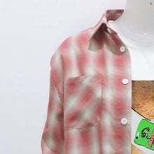 Lisa and Jungkook Style Plaid Shirt