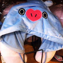 [LINE X BT21] Travel Pillow with Hood (Free Shipping)