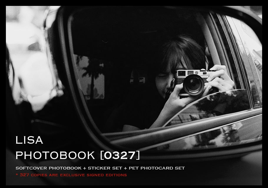 [YG] BLACKPINK LISA Photobook 0327 (Limited Edition)