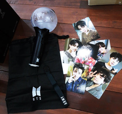 BTS Official ARMY Bomb Light Stick Ver.3 + BTS Funko Pop (Free Shipping w/Tracking Number)