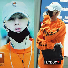 Victoria and Mark Style Orange Long Sleeve Shirt