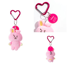 [BT21 JAPAN] BT21 Mascot Heart Bagcharm