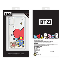 [LINE X BT21] Glitter Hang Out Comic Series Case for iPhone