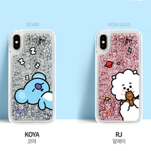 [LINE X BT21] Glitter Hang Out Comic Series Case for iPhone