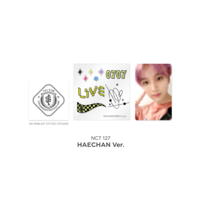 Beyond LIVE SMTOWN LIVE 2022 : AR TATTOO Sticker + Photo Card Set