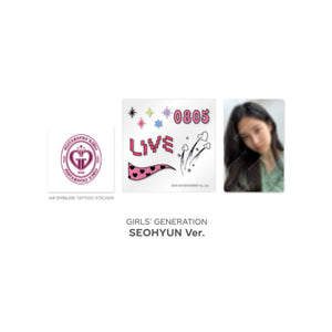 Beyond LIVE SMTOWN LIVE 2022 : AR TATTOO Sticker + Photo Card Set