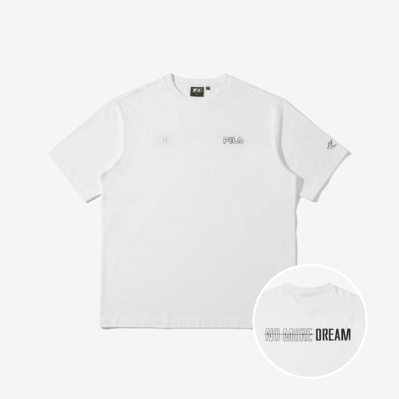 [FILA X BTS] NOW ON Collection - Lettering Shirt