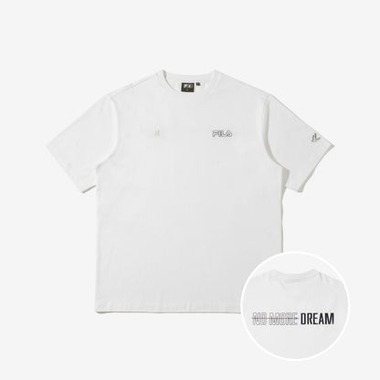 [FILA X BTS] NOW ON Collection - Lettering Shirt