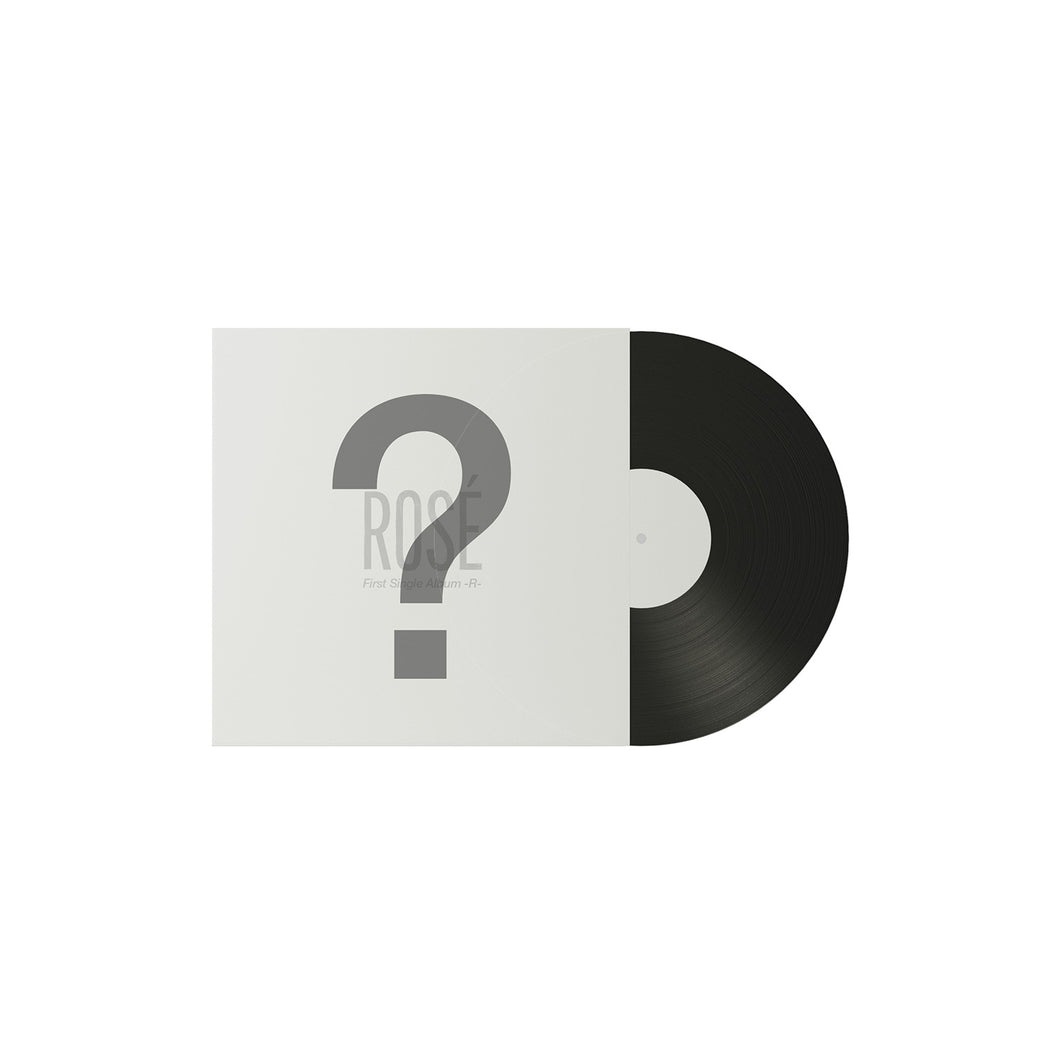 BLACKPINK  Rosé - R - First Single Album Vinyl LP (Limited Edition)