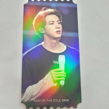 OFFICIAL BTS MAP OF THE SOUL ON:E DVD Hologram Member Photo Ticket