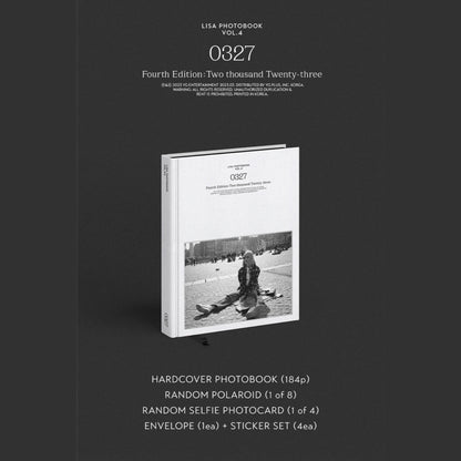 BLACKPINK LISA Photobook 0327 Vol.4