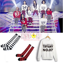 Girls' Generation 10th Anniversary Sweater + Long Striped Socks