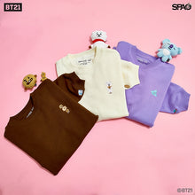 [SPAO X BT21]  Loose Fit Long Sleeve Sweatshirt