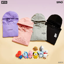[SPAO X BT21] Slit Hoodie Long Sleeve