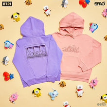 [SPAO X BT21] Slit Hoodie Long Sleeve