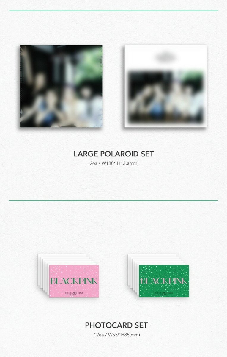 2020 BLACKPINK'S SUMMER DIARY IN SEOUL DVD - K-STAR