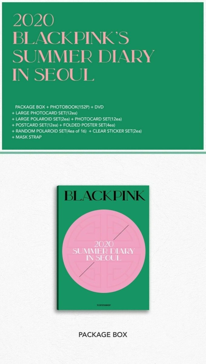2020 BLACKPINK'S SUMMER DIARY IN SEOUL DVD – K-STAR