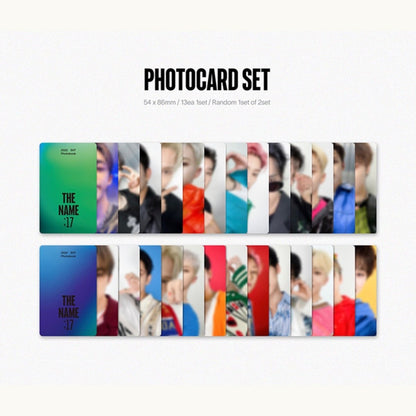 2022 SEVENTEEN SVT PHOTOBOOK : THE NAME ;17 - K-STAR