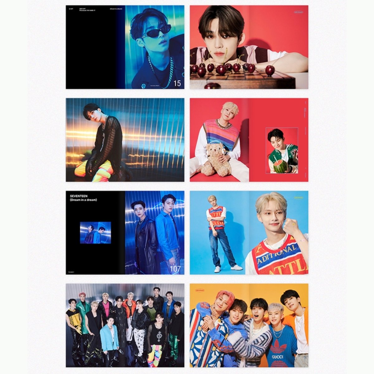 2022 SEVENTEEN SVT PHOTOBOOK : THE NAME ;17 - K-STAR
