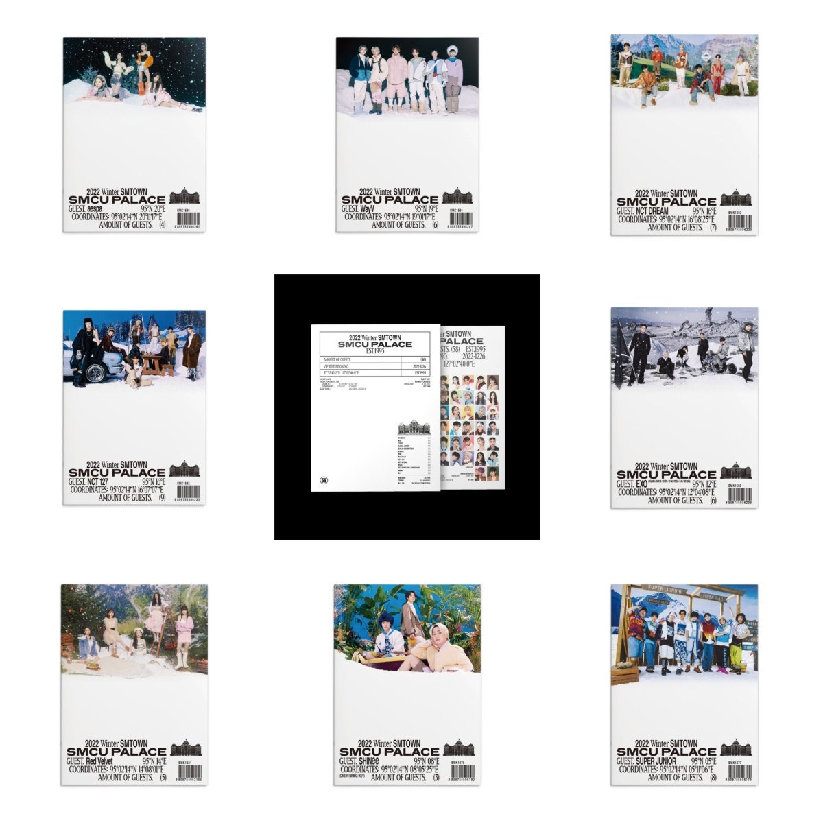 2022 Winter SMTOWN : SMCU PALACE (You Can Choose Version) - K-STAR