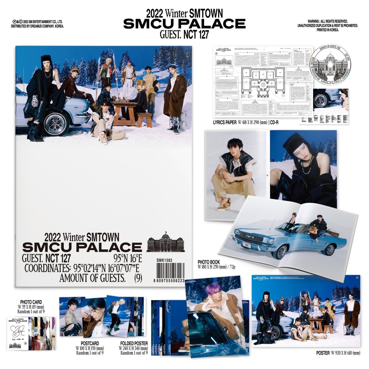 2022 Winter SMTOWN : SMCU PALACE (You Can Choose Version) - K-STAR