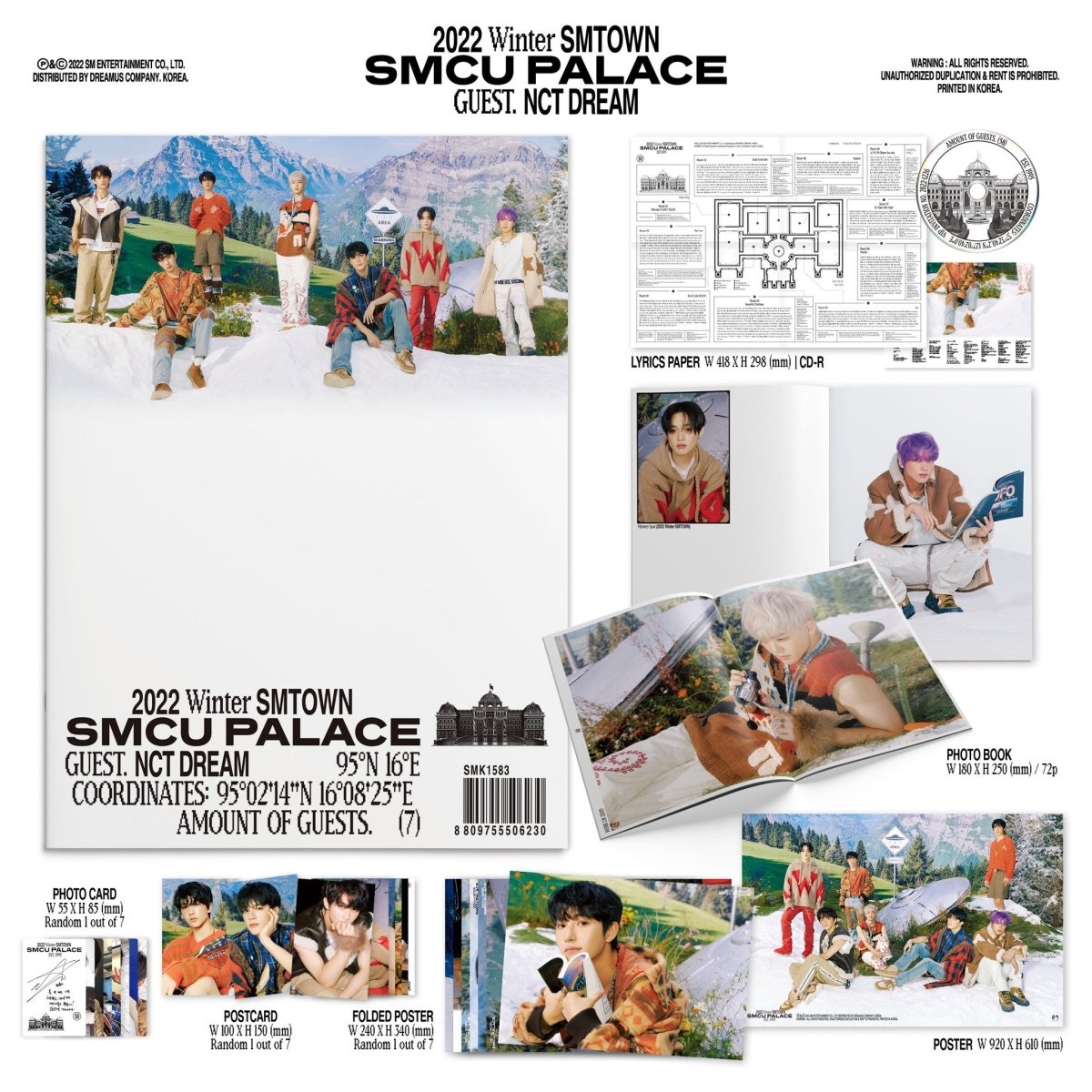 2022 Winter SMTOWN : SMCU PALACE (You Can Choose Version) - K-STAR