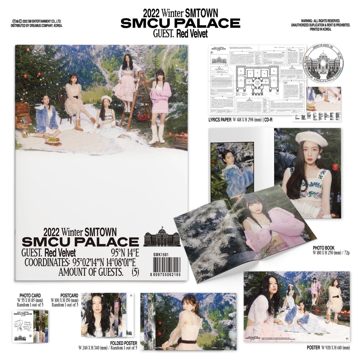 2022 Winter SMTOWN : SMCU PALACE (You Can Choose Version) - K-STAR
