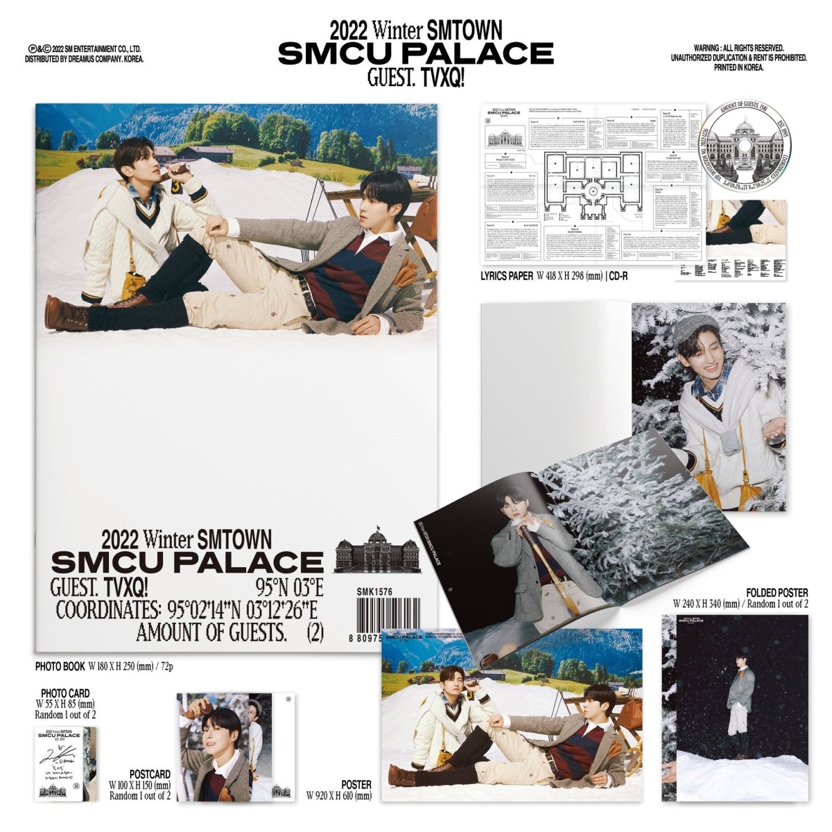 2022 Winter SMTOWN : SMCU PALACE (You Can Choose Version) - K-STAR