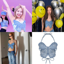 Nayeon + Seulgi + Jennie Style Butterfly Top