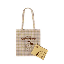 [BT21 JAPAN] BT21 Glen Check Tote Bag & Pouch SET