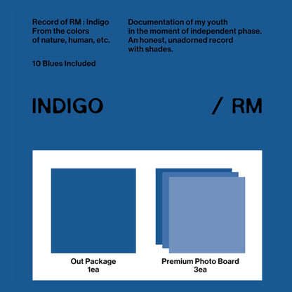 BTS RM - INDIGO SET ( VINYL LP )