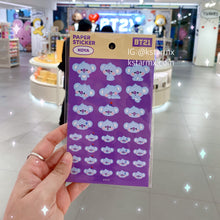 [LINE X BT21] Baby Paper Sticker 7Set