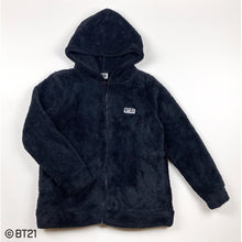 [BT21 JAPAN] BT21 Fleece Zip-up Hoodie