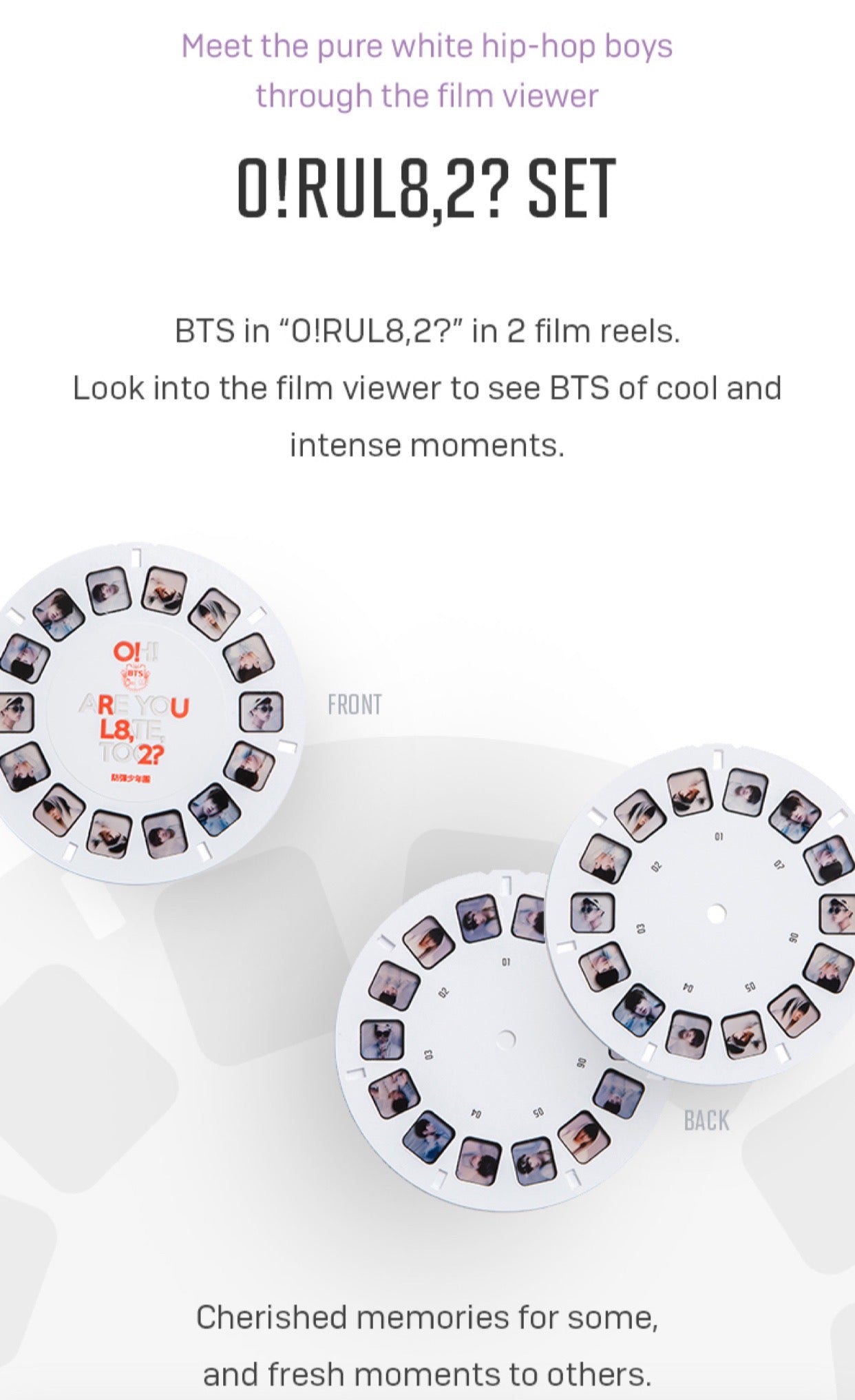 [BIG HIT] O!RUL8,2? (Reel Film Set)