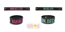 BTS Birthday Wristband