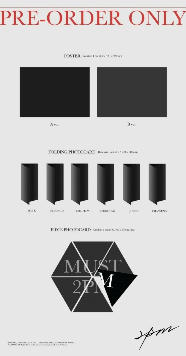 2PM - MUST (You Can Choose Ver.) - K-STAR