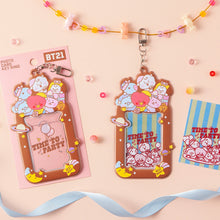 BT21 Photocard Case Keyring Party Version