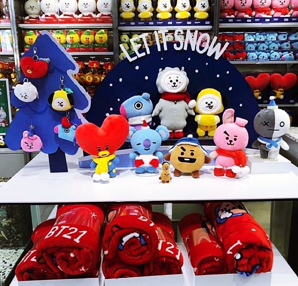 [LINE X BT21] Limited Christmas Plush Doll