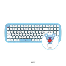 *ONLY USA* [LINE X BT21] Wireless Retro Keyboard (Free Shipping)