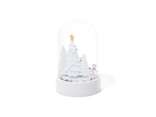 [KAKAO FRIENDS] White Lighting Snow Globe