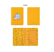 [LINE X BT21] BT21 Baby My Little Buddy Leather Patch Card Case
