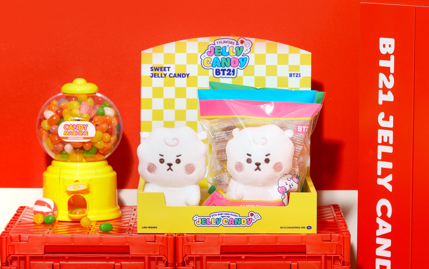 [ LINE X BT21 ] Jelly Candy Mini Doll