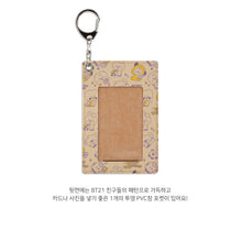 [LINE X BT21] BT21 Baby My Little Buddy Leather Patch Card Holder