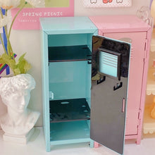 Cute Storage Mini Pink Locker for Desktop