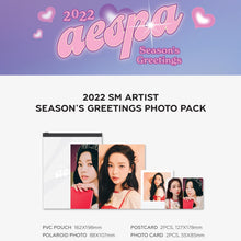 [SMTOWN] OFFICIAL AESPA 2022 SEASON'S GREETINGS PHOTO PACK