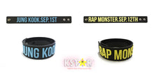 BTS Birthday Wristband