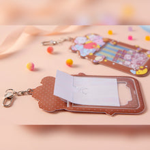 BT21 Photocard Case Keyring Party Version