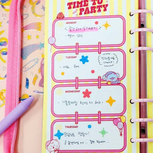 BT21 Baby Official Retro Diary