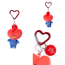 [BT21 JAPAN] BT21 Mascot Heart Bagcharm